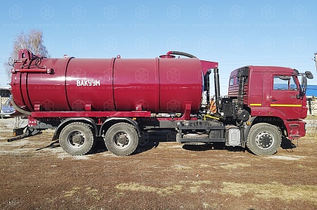 Автоцистерна вакуумная АВ-20 на КАМАЗ 6520 (СПО VN-124Z)